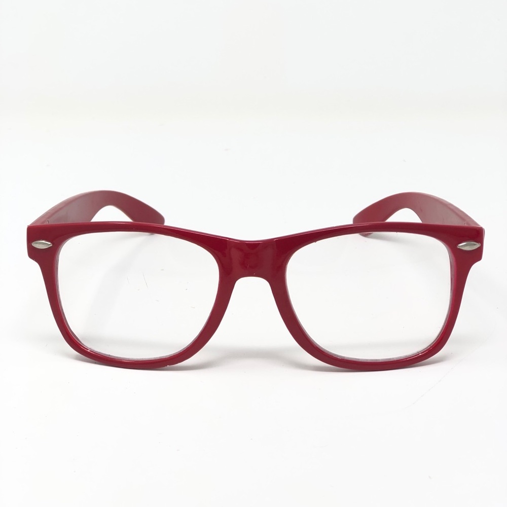 Red Rimmed Glasses